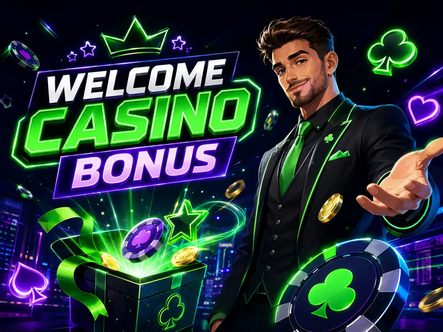 Casinok welcome bonus